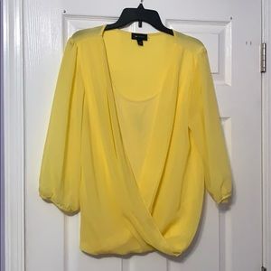 Yellow long sleeve